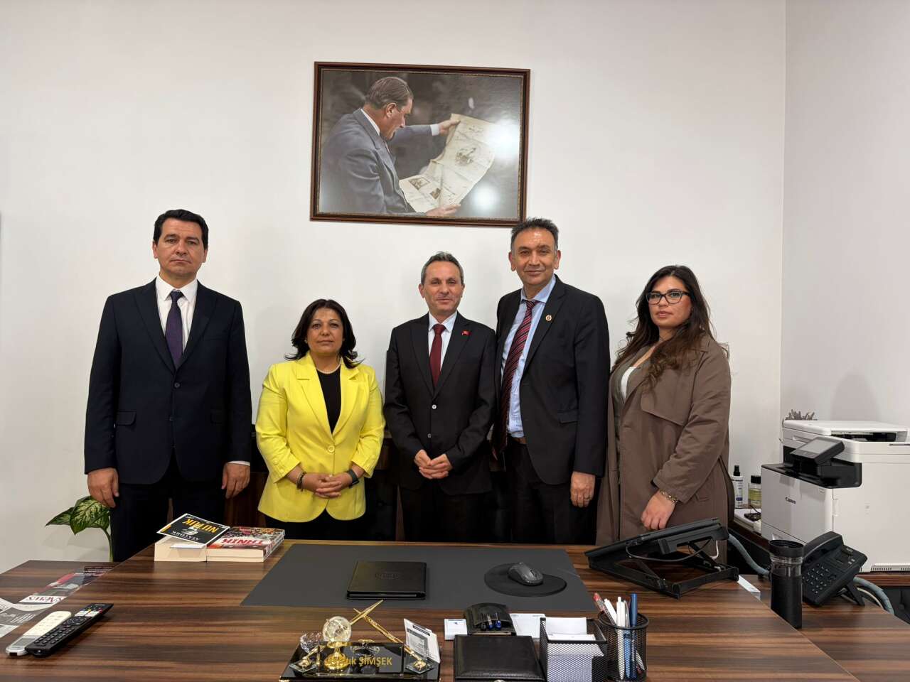 Muğla Gazeteciler ve Yazarlar Derneği’nden, MBB Basın Yayın ve Halkla İlişkiler Dairesi Başkan Vekili Selçuk Şimşek'e Ziyaret 4